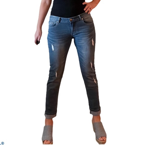 Ripped Skinny Jeans denim - Picture 3 of 11